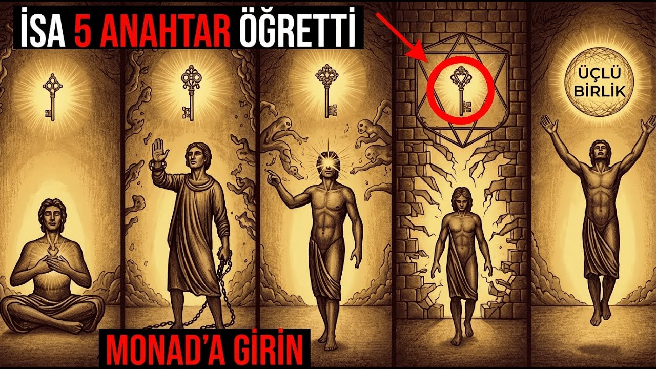 İsa Seçilmişlere Monad'a Girmek İçin 5 Anahtar Öğretti — Archonlar Onları Sildi (Bu Gece Kullan)