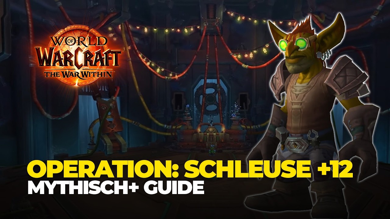 Operation: Schleuse | Mythisch+ Guide | Disc Priest POV | Floodgate WoW TWW Season 2 M+