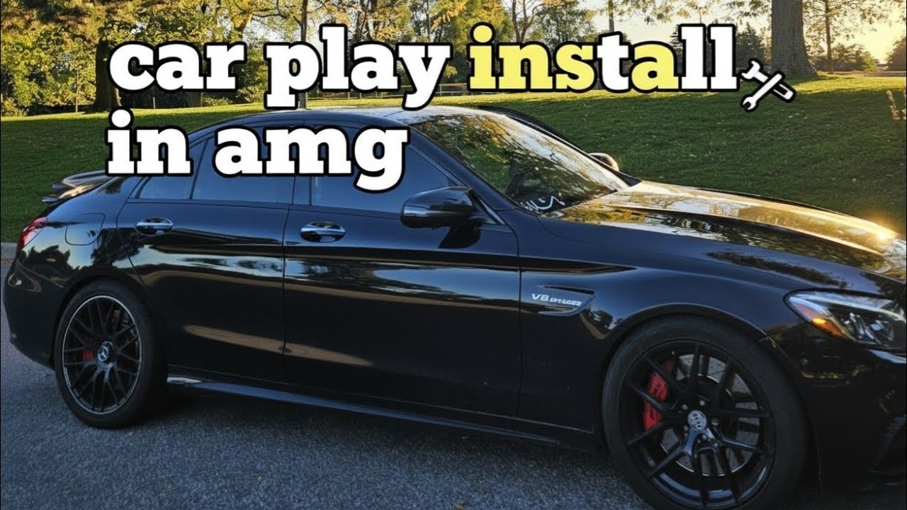 Carplay Installing in Mercedes Benz C63 || 😎