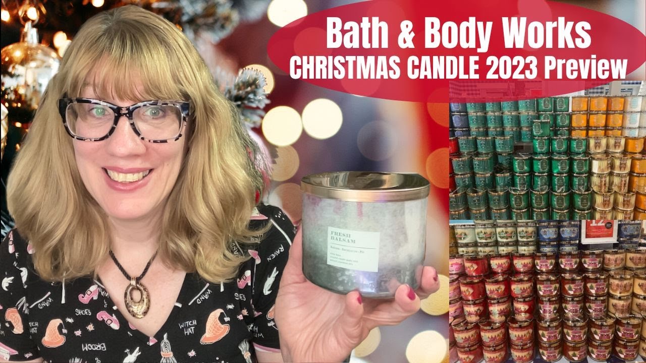 Bath & Body Works CHRISTMAS CANDLE 2023 Preview!