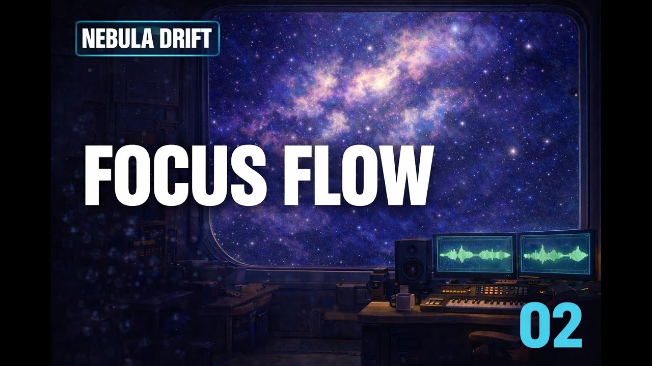 Deep Focus Music – Nebula Drift Cosmic Series - mix 02