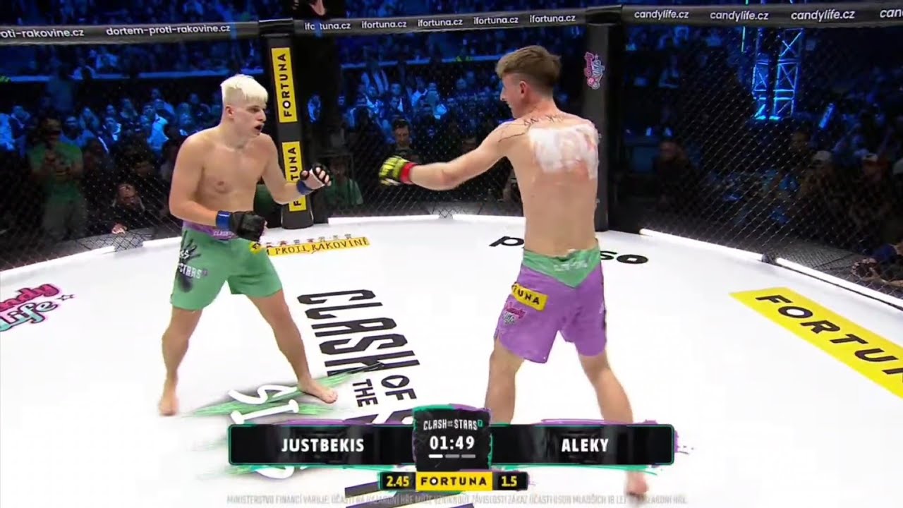 ALEKY VS JUSTBEKIS Z&Aacute;PAS | Clash Of The Stars 7 GALAVEČER