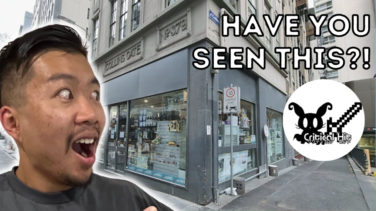 CRITICAL HIT MELBOURNE - Melbourne Anime Store | Nidovin Explores