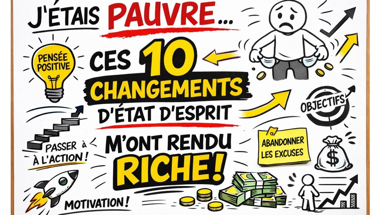 J’étais pauvre : ces 10 changements d’état d’esprit ont tout changé
