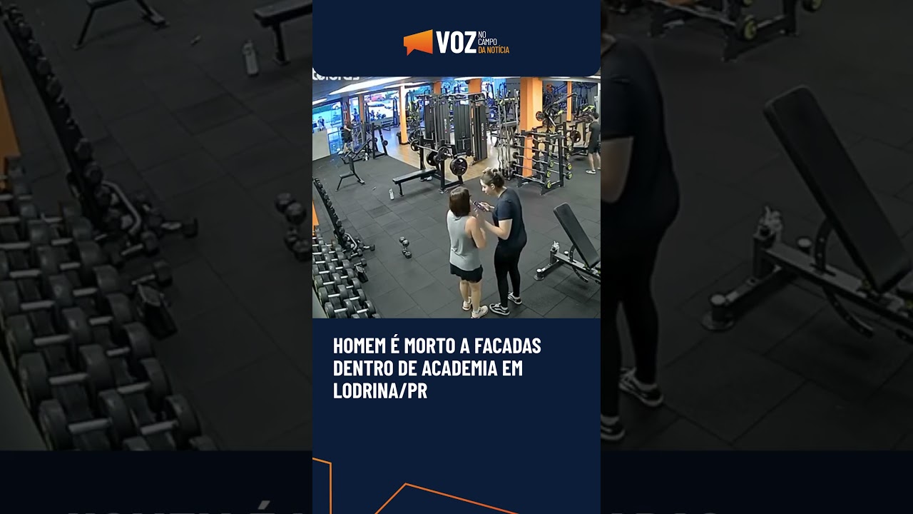 HOMEM &Eacute; MORTO A FACADAS DENTRO DE ACADEMIA NA AVENIDA FARIA LIMA