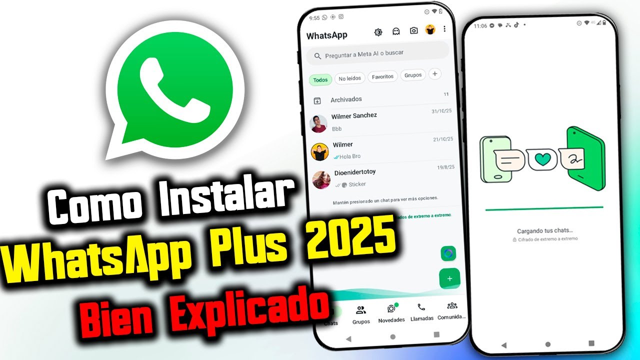 Como DESCARGAR e Instalar WhatsApp Plus 2025... Guía paso a paso!!!