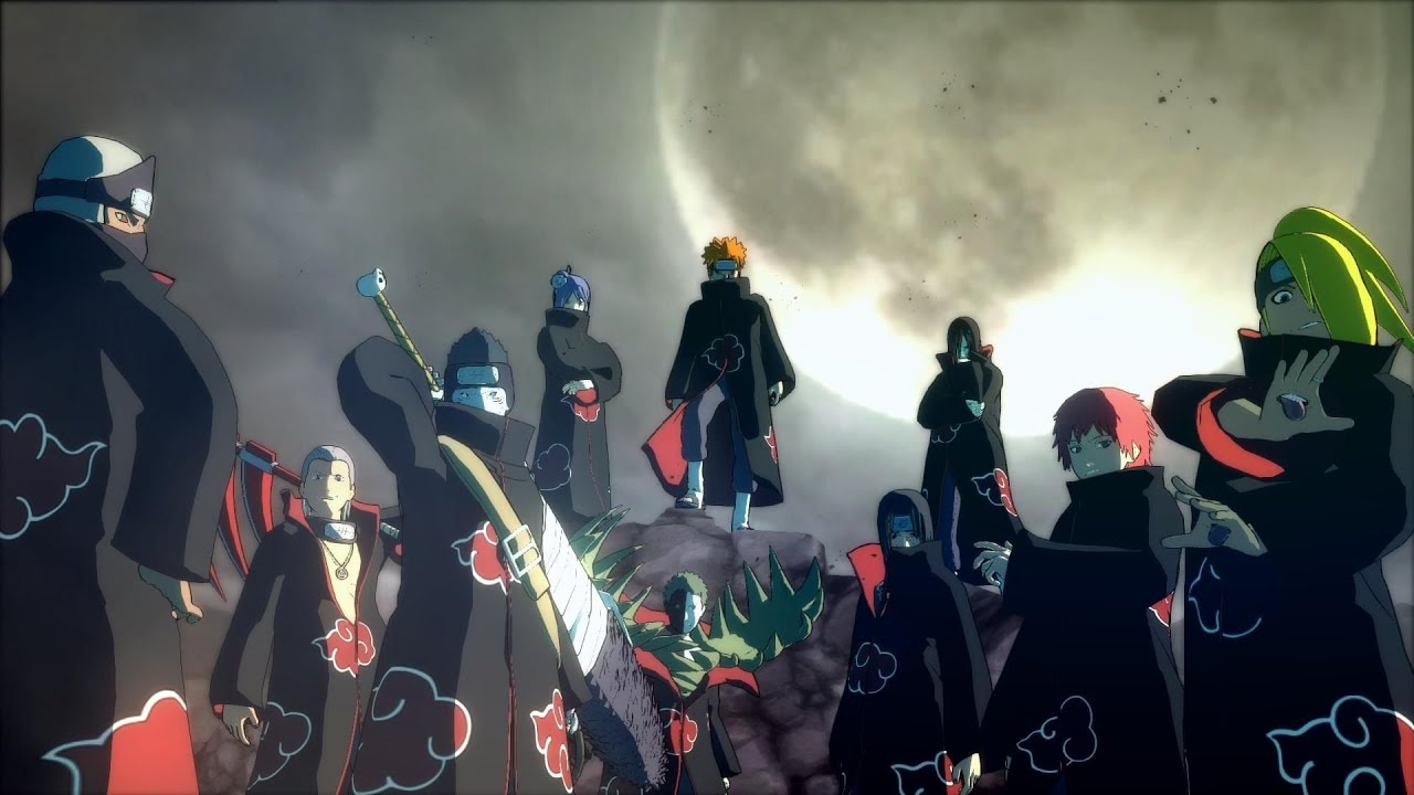 7 tails and Akatsuki attack (mini war between stone and cloud)
