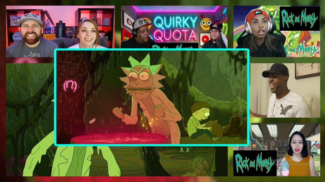 Rick and Morty Season 3 Episode 6 (Reaction Mashup)