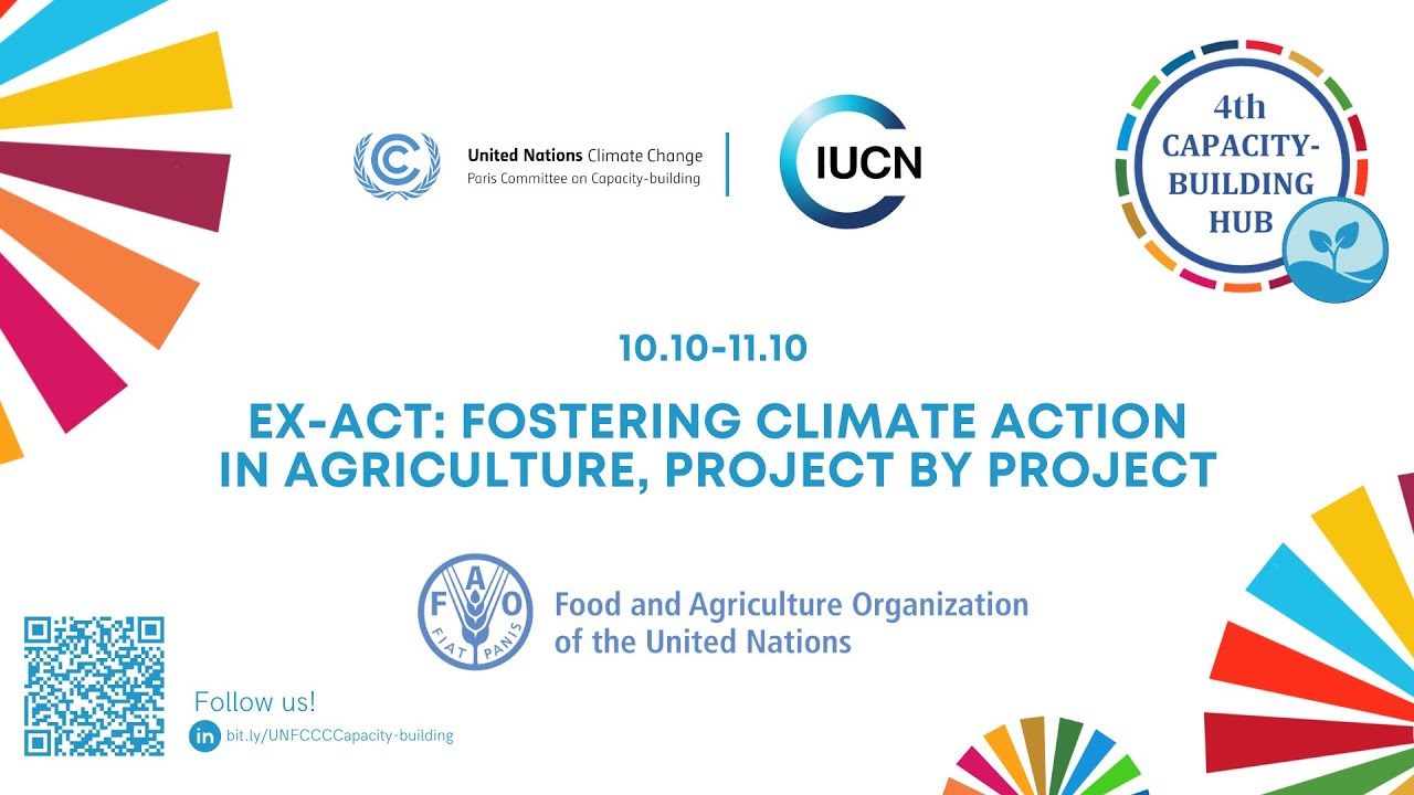 14 Nov: EX ACT - Fostering Climate Action in Agriculture, Project by Project - FAO