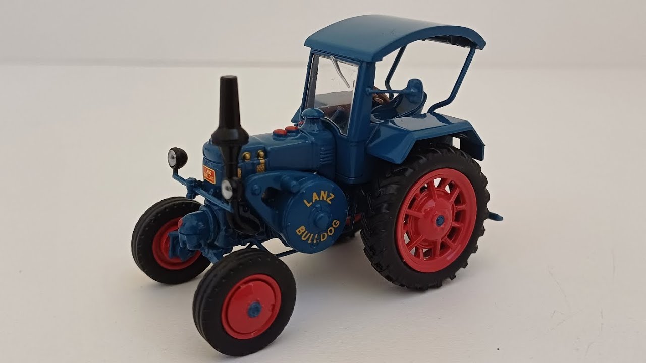 Hachette 1:43 Kultowe Traktory Lanz Bulldog D 7506A#diecastcars #hachette