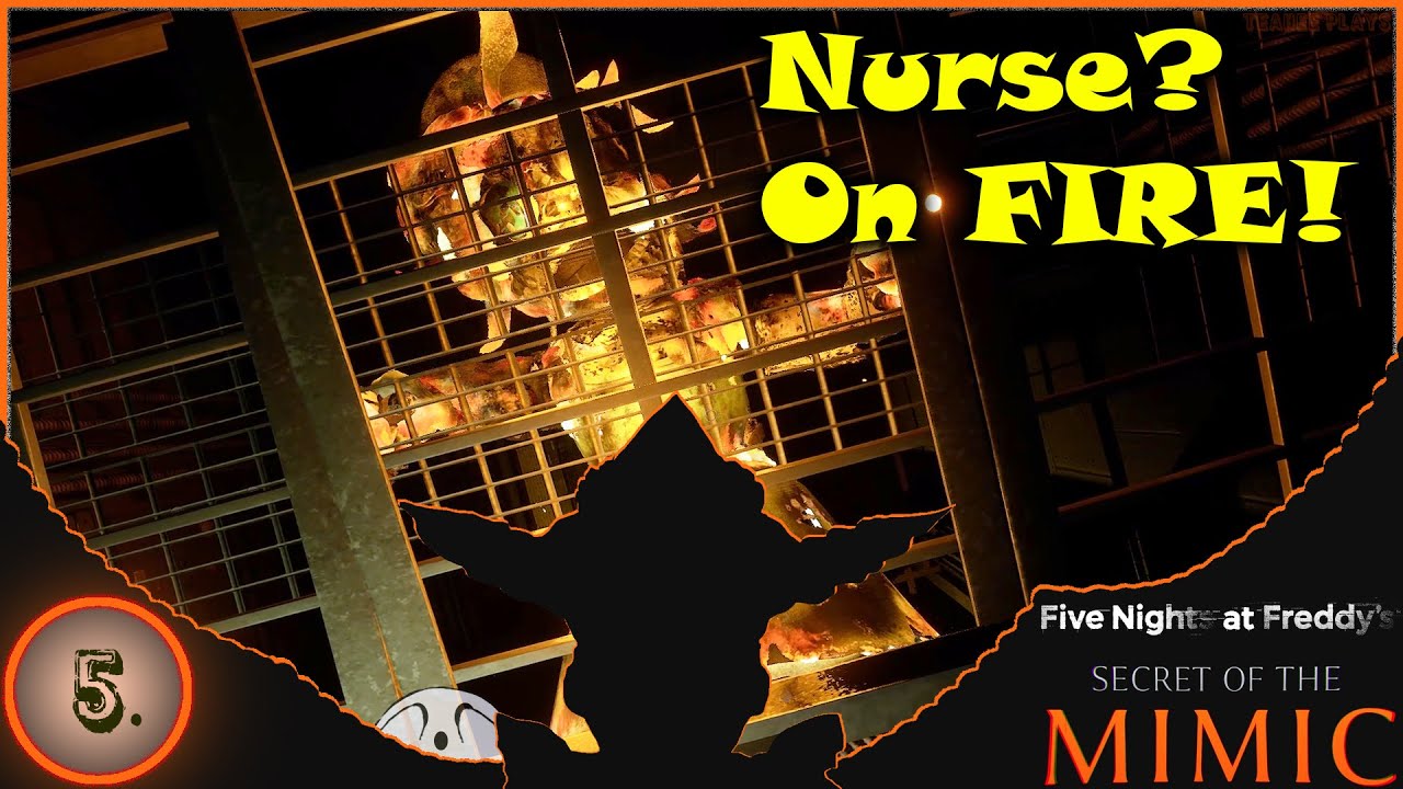 Nurse Dollie Is Looking For..Open The FURNACE - (Five Nights At Freddy's Secret of The Mimic Part 5)