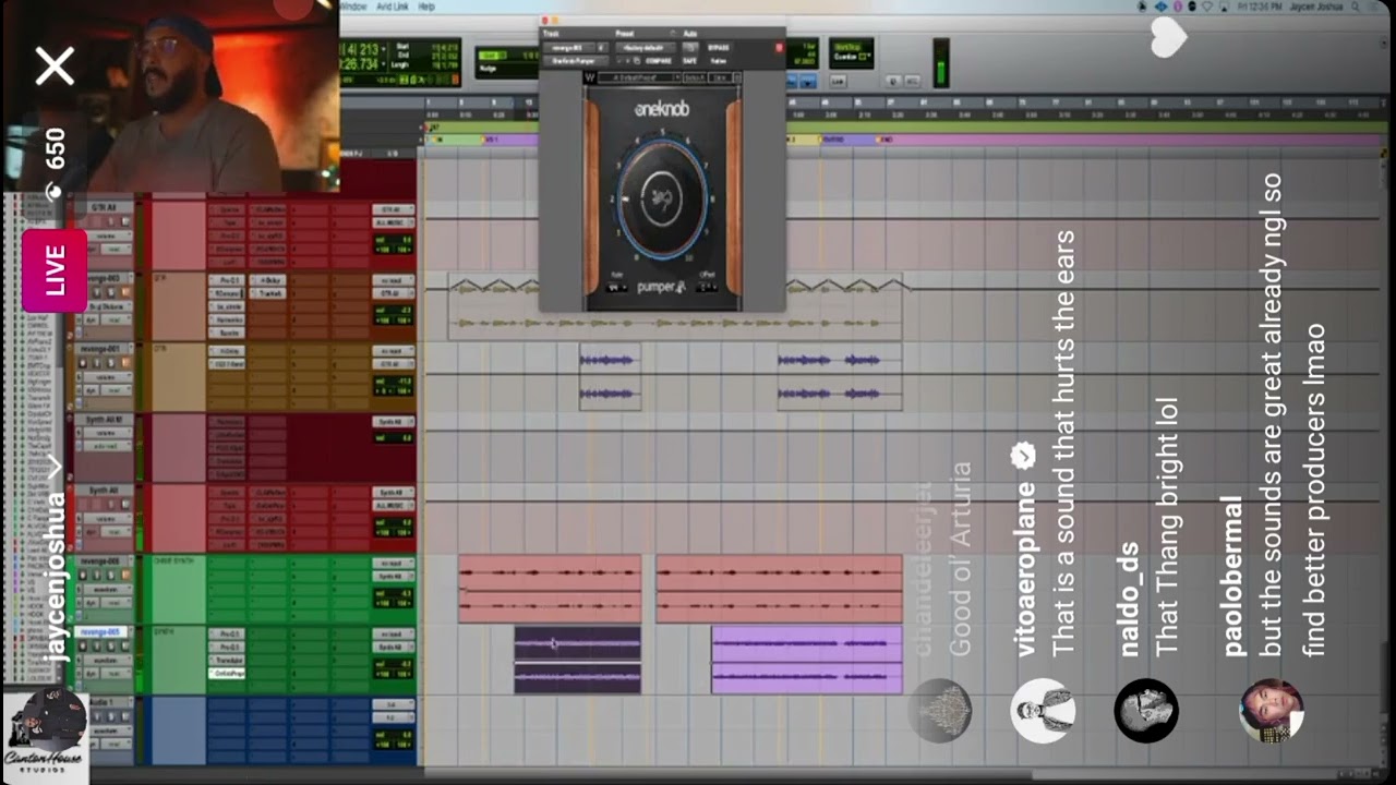 How Jaycen Joshua gets his Strings to bounce in the mix. #jaycenjoshua