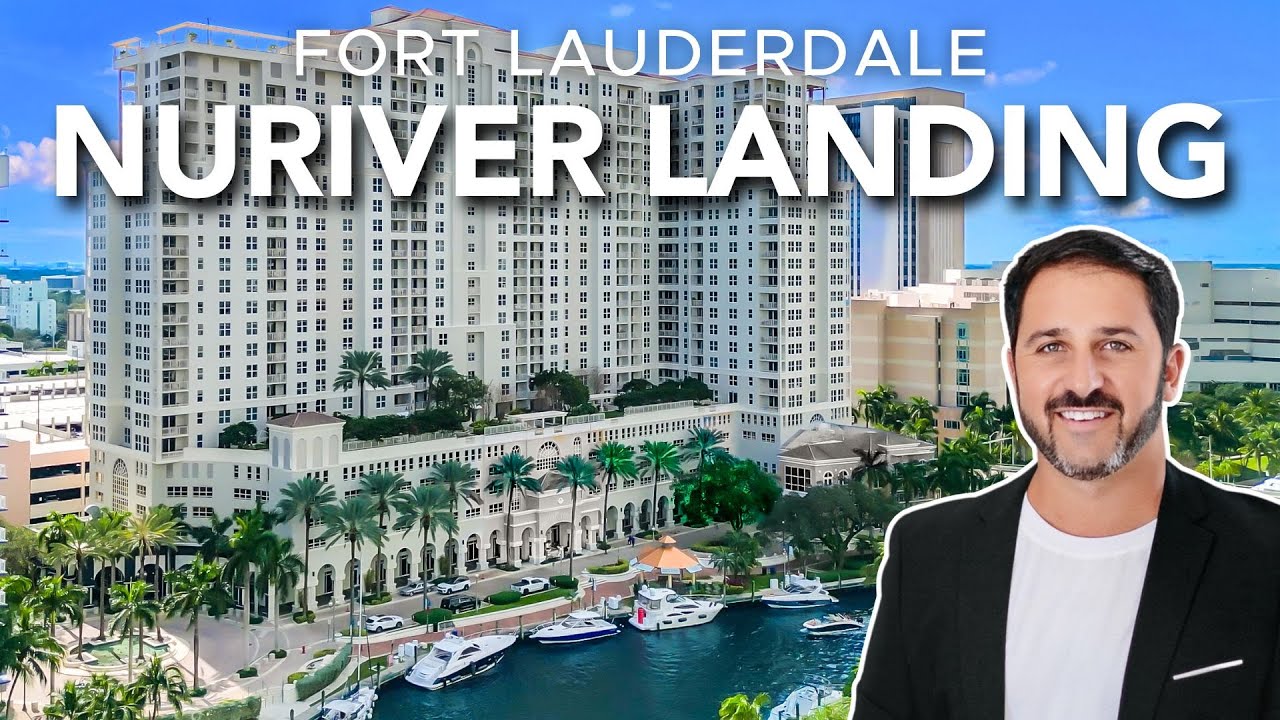 NuRiver Landing Condo Tour 🌴 | Fort Lauderdale Luxury Waterfront Living