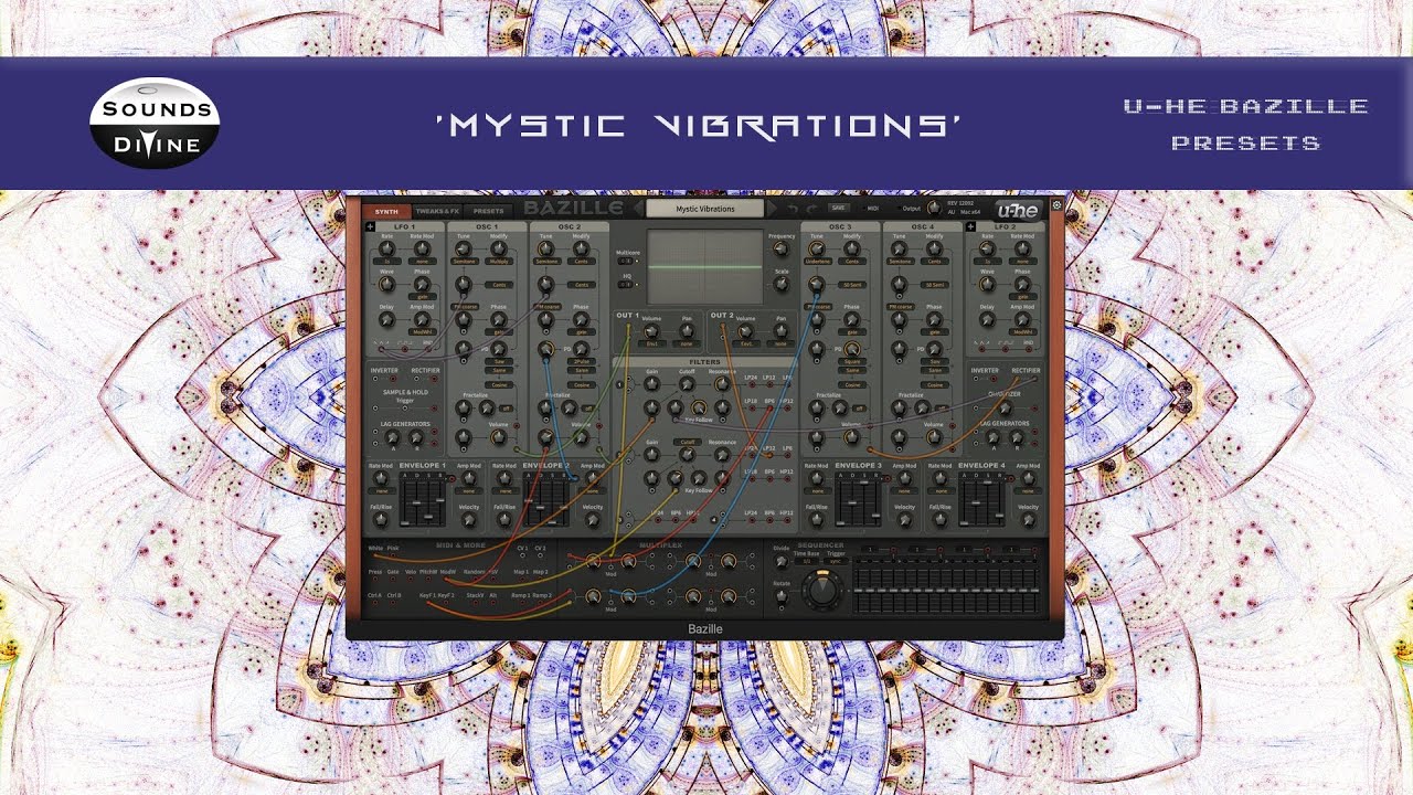 SoundsDivine 'Mystic Vibrations' - U-he Bazille