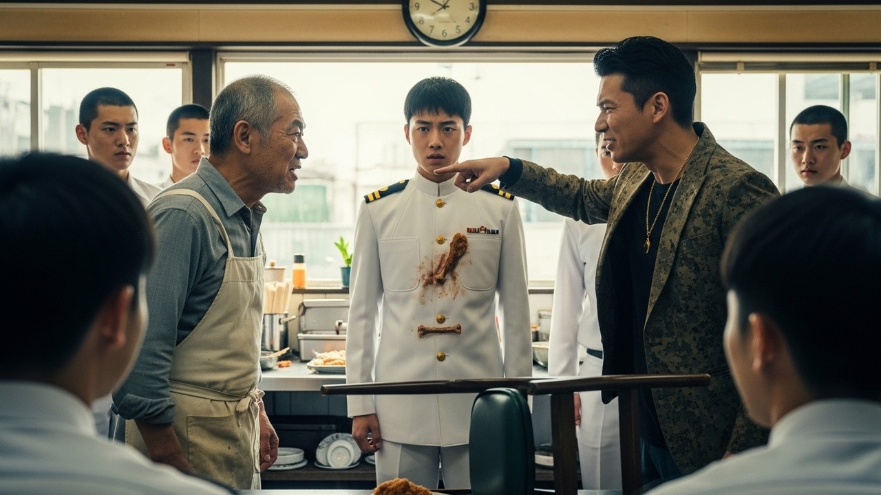 老兵の唐揚げ屋、ヤクザに全てを奪われ…【伝説の海将が下した非情な決断】