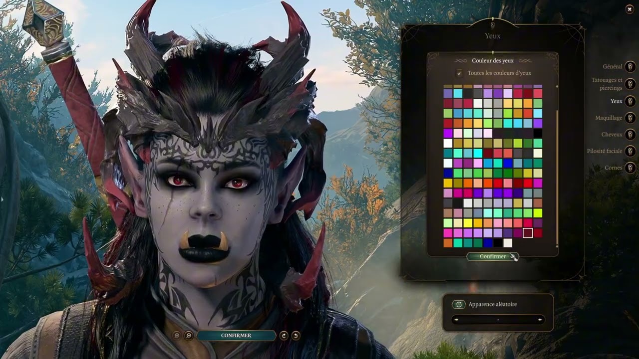 BG3 HALF ORC CHARACTER CREATION