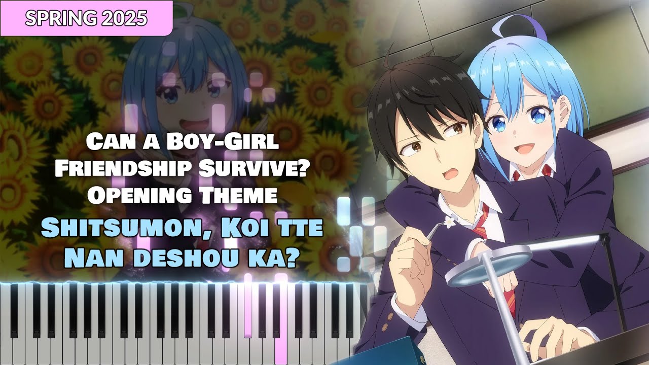 (Full) Danjoru OP『Shitsumon, Koi tte Nan deshou ka?』HoneyWorks feat. HaKoniwalily [piano]