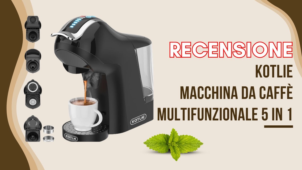 KOTLIE Macchina da caffè multifunzionale 5 in 1 Recensione
