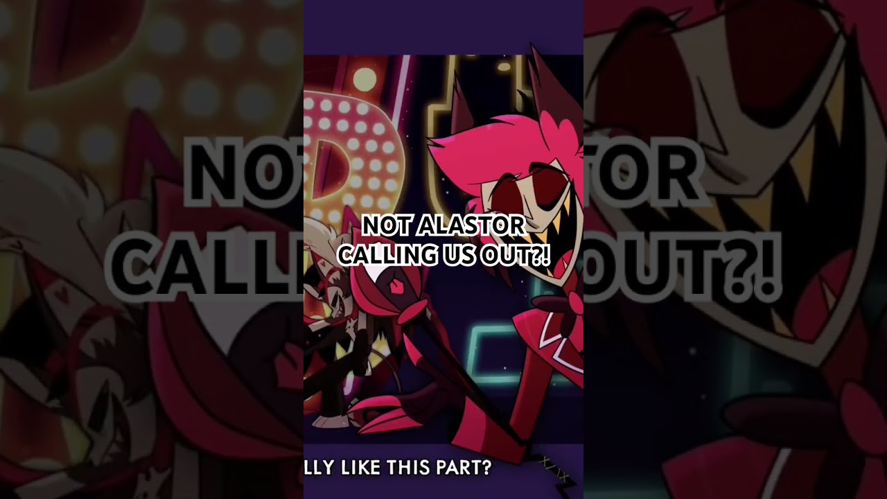 Yes alastor, I did like that scene.. #hazbinhotel #hazbin #hazbinhotelseason2 #alastor #huskerdust