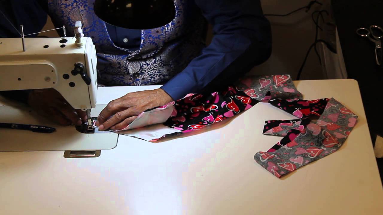 Gentleman Jim Tie Sew Along--Session 3, Video 2: Sewing the Tie Fabric and Lining
