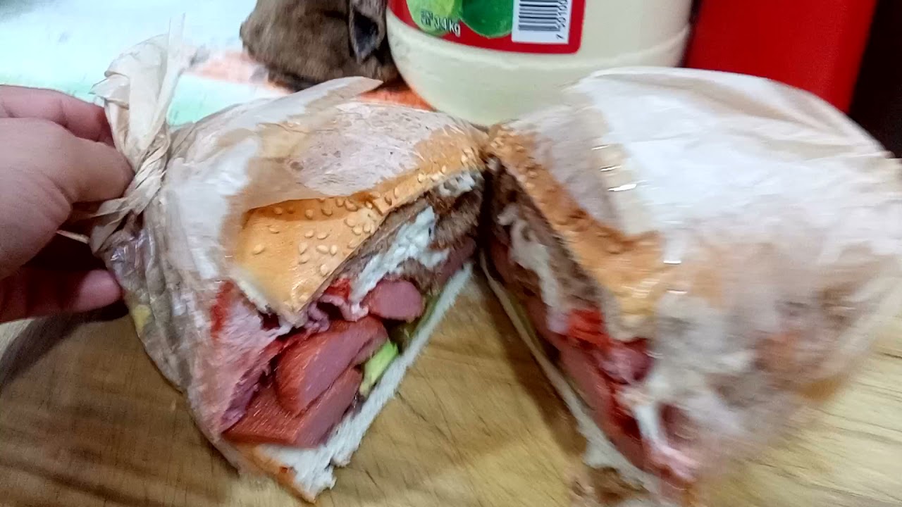 torta italiana ,rusa y una hamburguesa sencilla!!!!!!