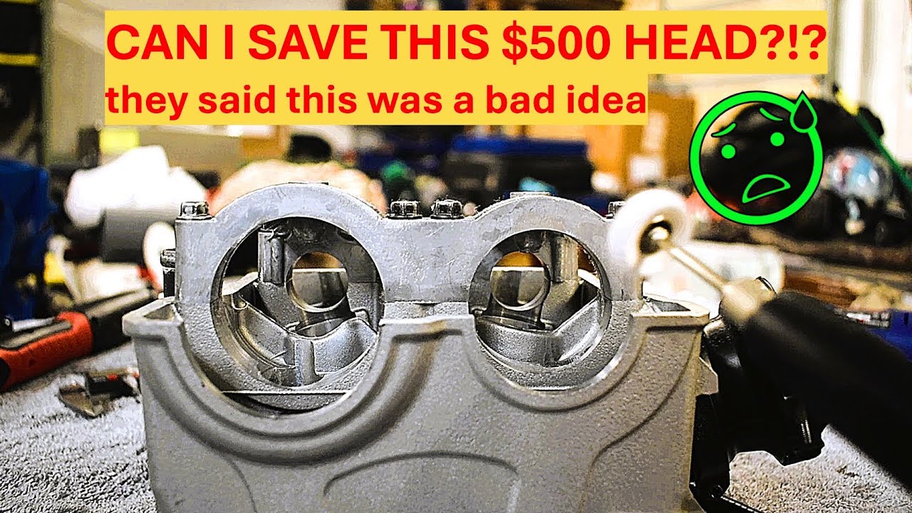 Repair Damaged Cylinder Head Cam Journals and Cam Cap - Saved $500 Head Or Will It Blow?