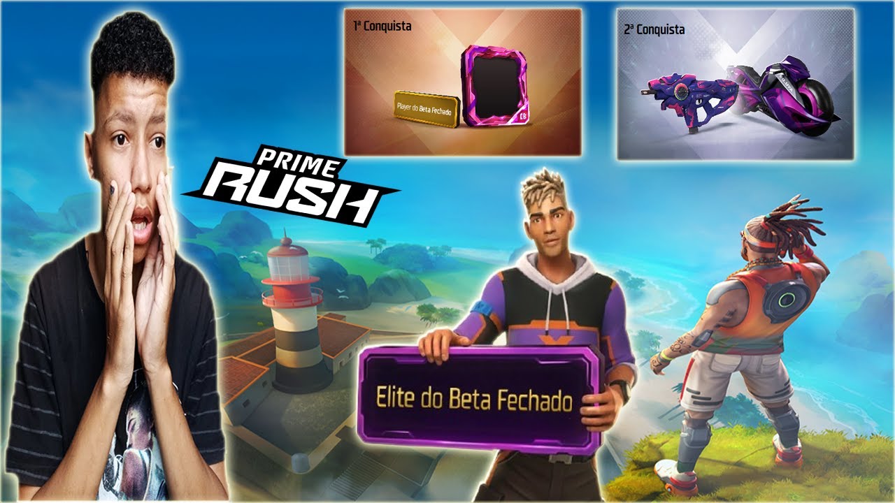 &Eacute; OFICIAL !! PR&Eacute;-REGISTRO DO BETA FECHADO DO JOGO DO PLAYHARD - PRIME RUSH!! #weslleybdn #primerush