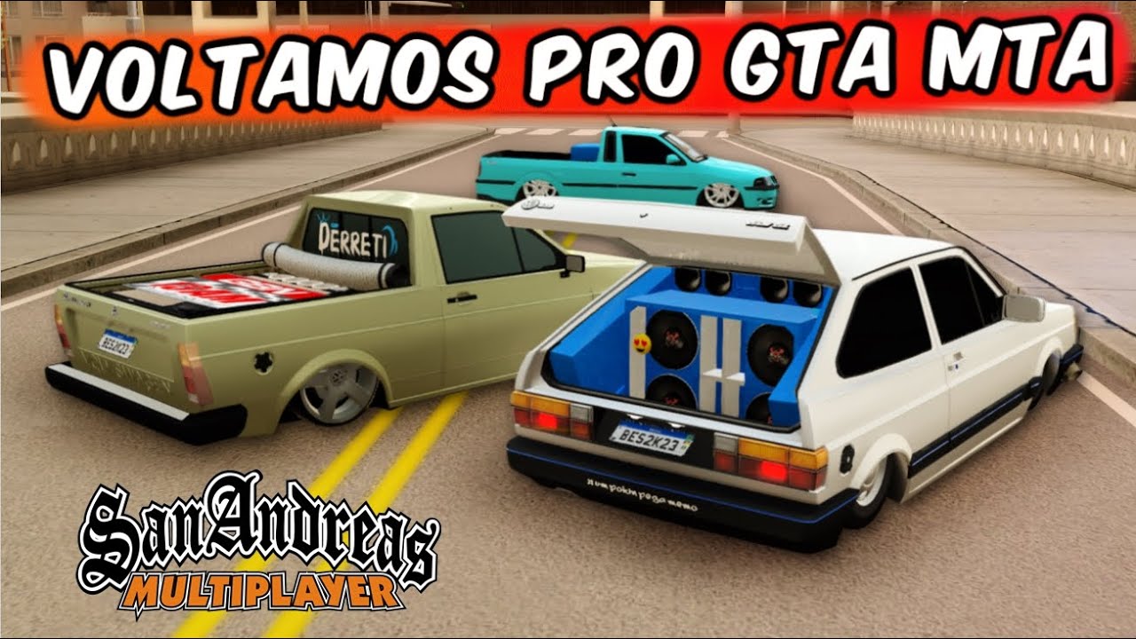 SÓ BAGUNÇA NO GTA MTA 😂 SERVER COM VÁRIOS MODS