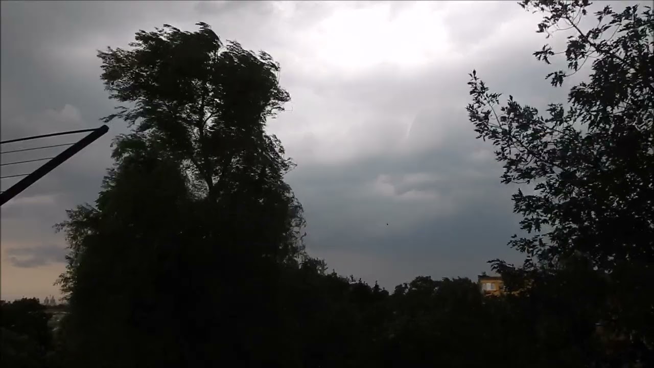 Burza nad Łowiczem 23.07.2022.