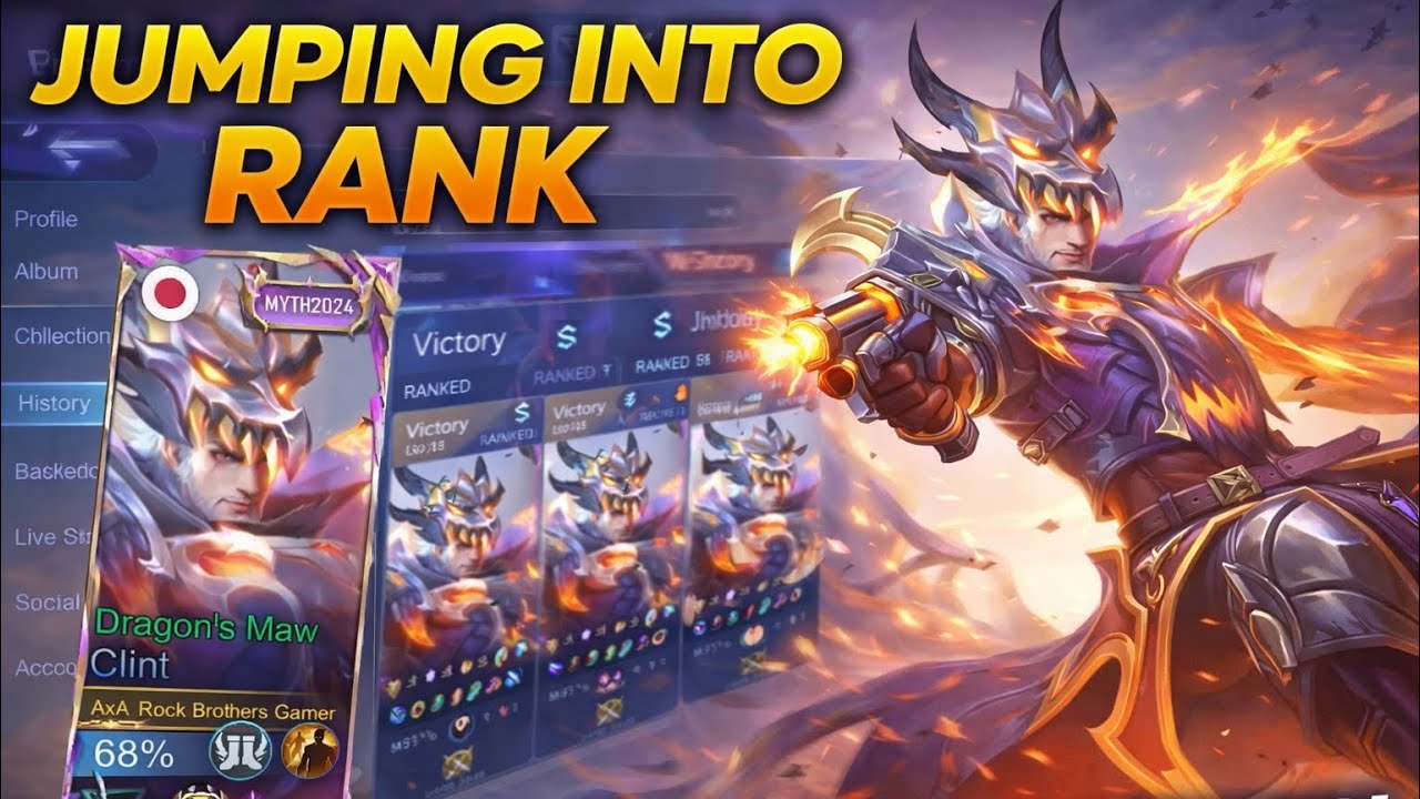 Jumping Into Rank Match with Clint MM 🔥 Insane Damage! They Didn’t Expect This Clint…😱