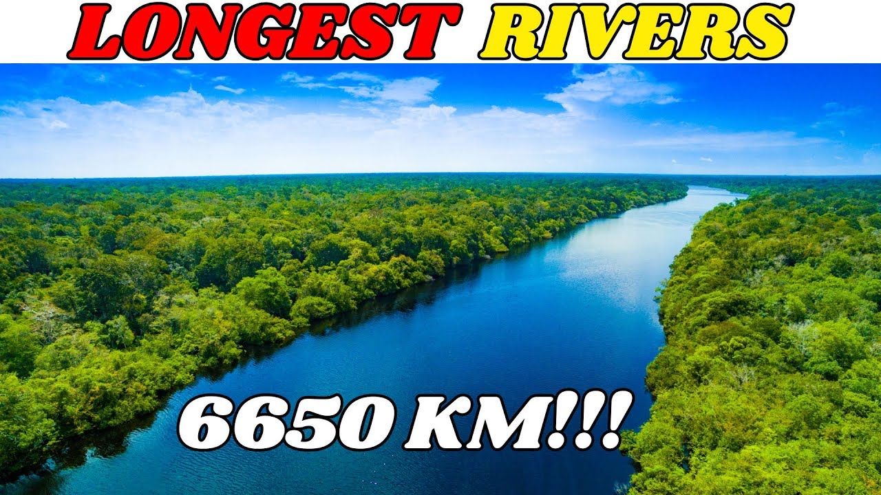 Longest Rivers in the World 🌍 | Length, Countries & Amazing Facts