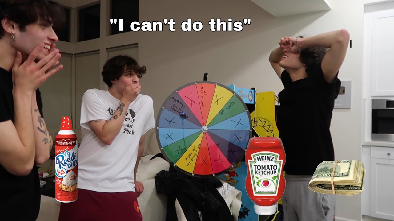 Тройняшки играют WHEEL OF DOOM *Мэтт плачет*