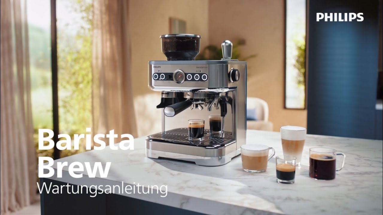 Wartungsanleitung | Philips Barista Brew Halbautomatische Espressomaschine