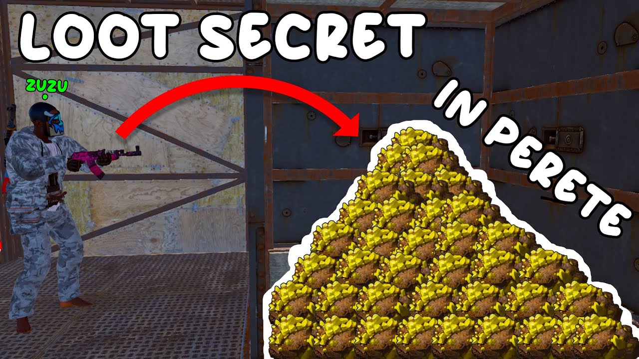 Am dat RAID ONLINE si aveau LOOTUL ASCUNS in PERETE - RUST ROMANIA