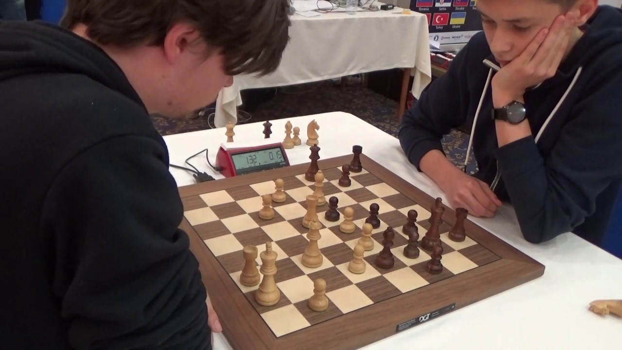 GM Jorden Van Foreest - GM Andrey Esipenko, Blitz chess, Caro-Kann defense