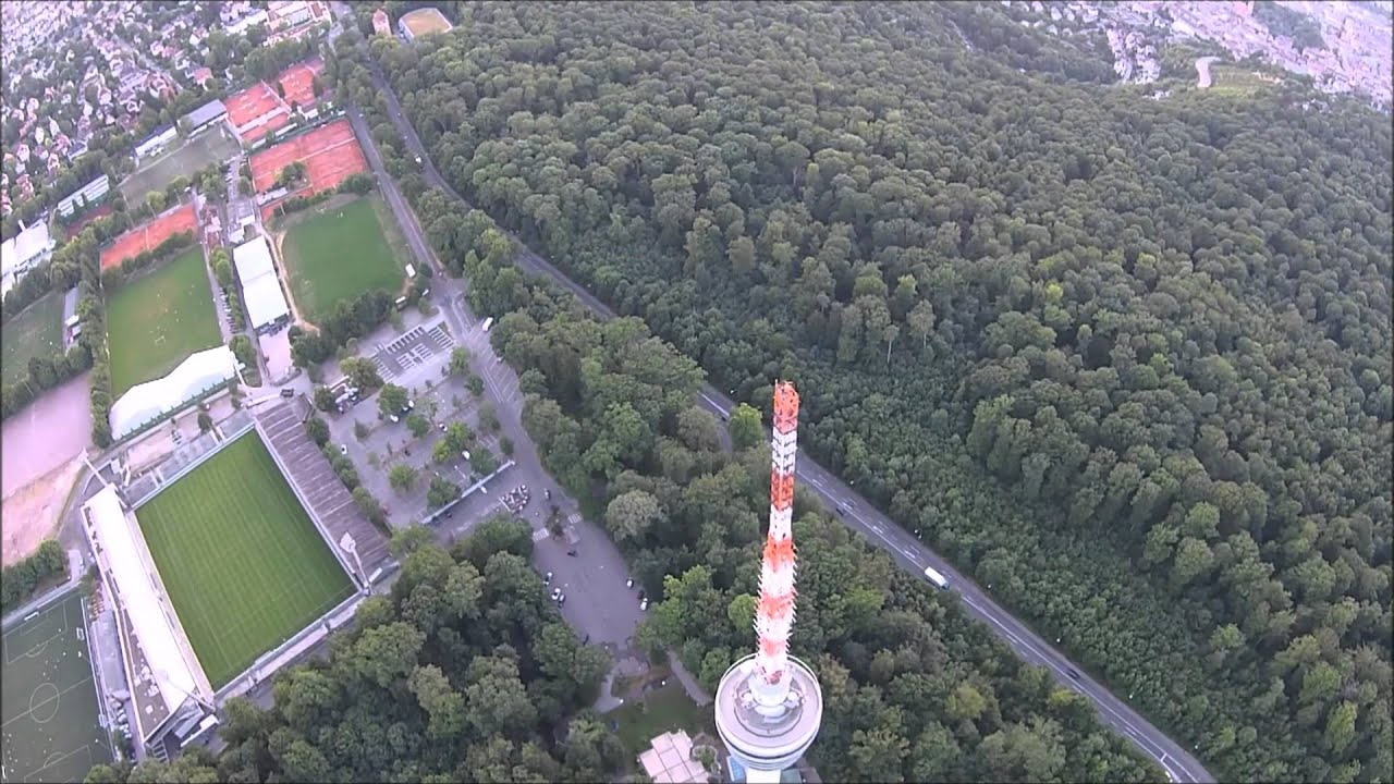 DJI Phantrom Vision Plus# Flug am Stuttgarter Fernsehturm