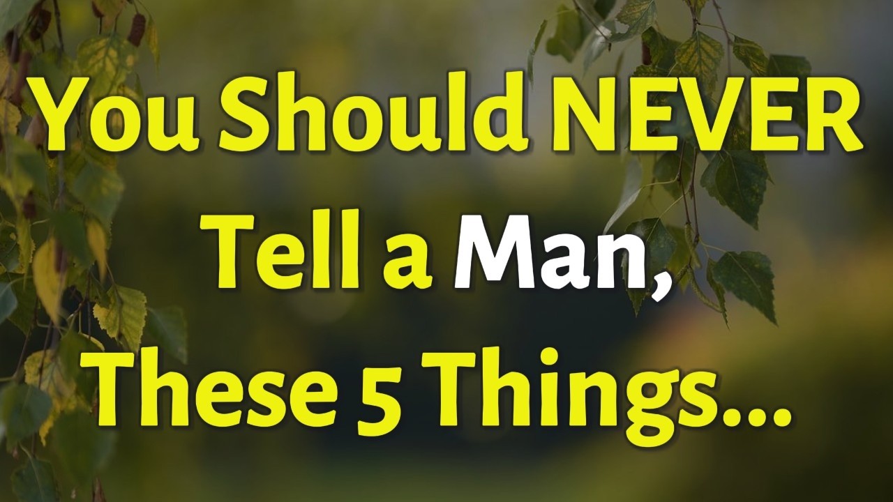 Men Will Change After Hearing These 5 Secrets | Psychology Reveals Why