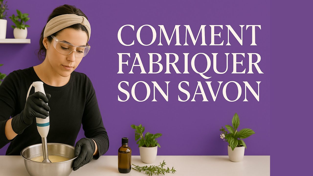 Comment fabriquer du savon maison ?  🌿