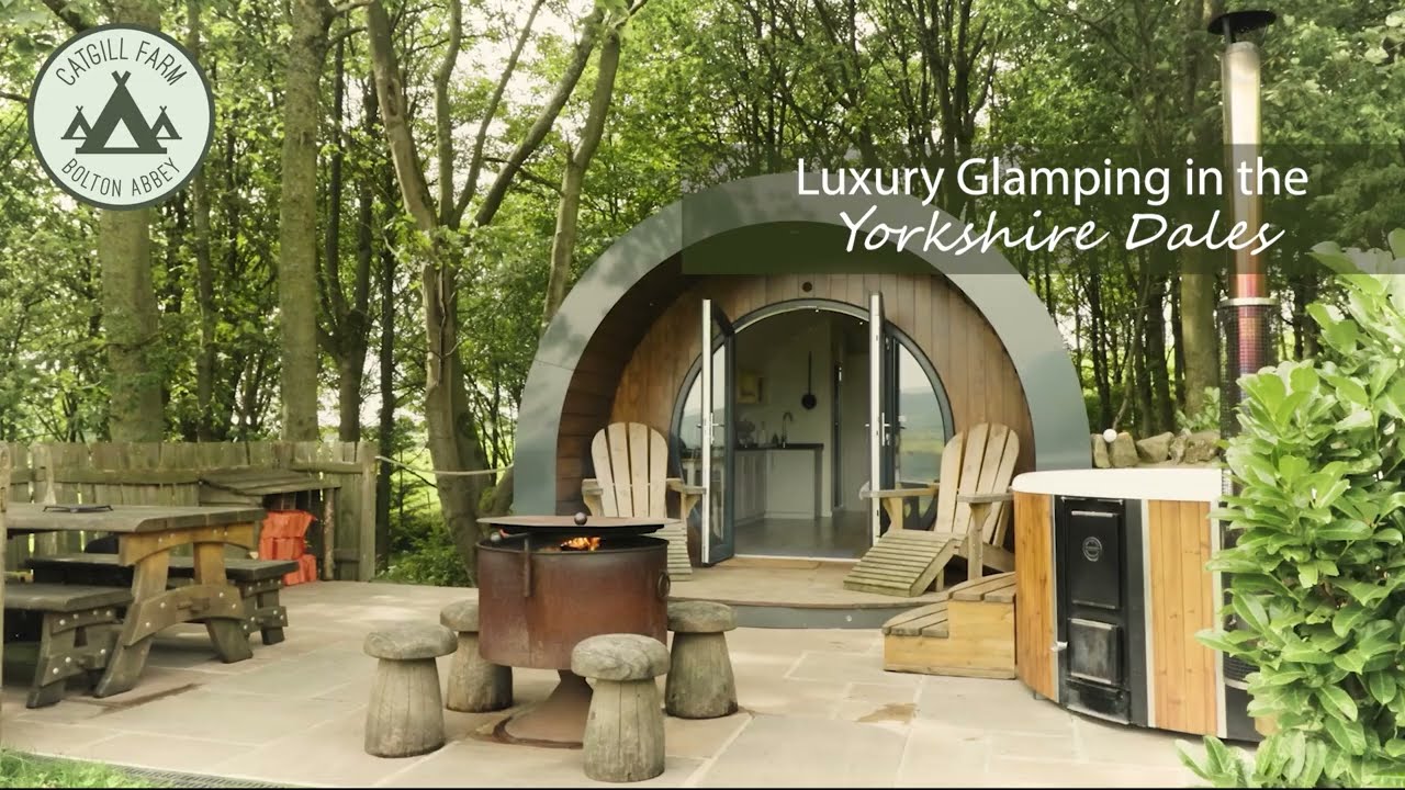 Luxury Glamping at Catgill Farm