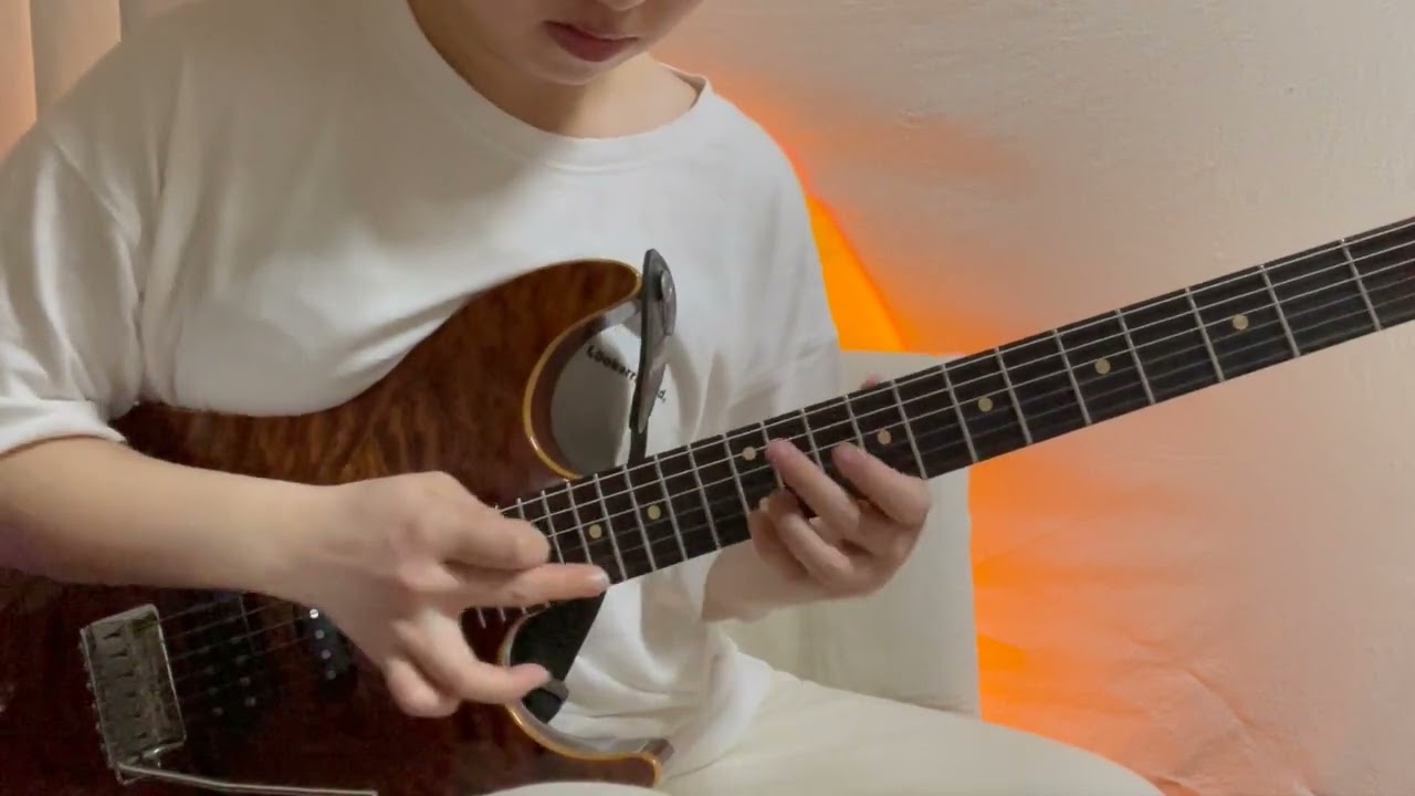 Luca Mantovanelli - One minute solo over ‪DuranDuran‬ Ordinary World (Cover)