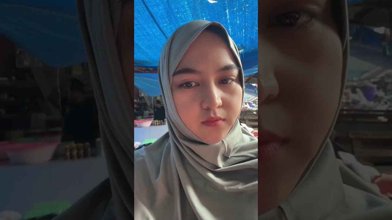 Kegiatan mak anak 3 belanja kepasar untuk dijadiin stok bulan ramadhan