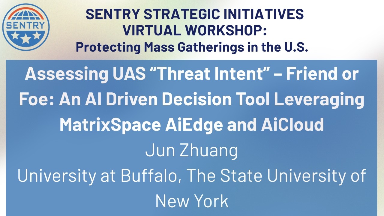 C-UAS: Jun Zhuang, University at Buffalo, The State University of New York