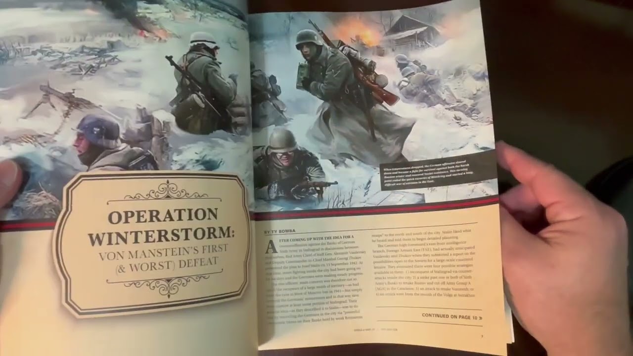 First Look: Battles in the East - Stalingrad Relief.  (WoW #107)