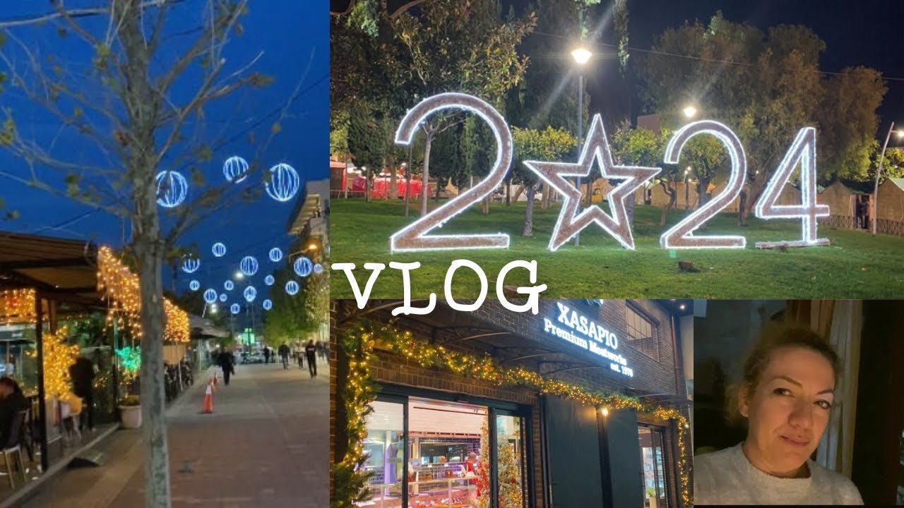 VLOG: Βόλτα στα στολισμένα μαγαζιά🎄 Τραγωδία στο Μετρό😥Φτιάχνω μαμαδίστικο  γλυκό Μωσαϊκό(κορμό)😋