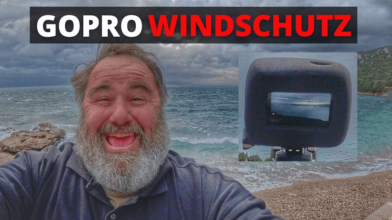 Dem WIND den KAMPF ansagen | Windschutz für besseren Ton bei der GoPro
