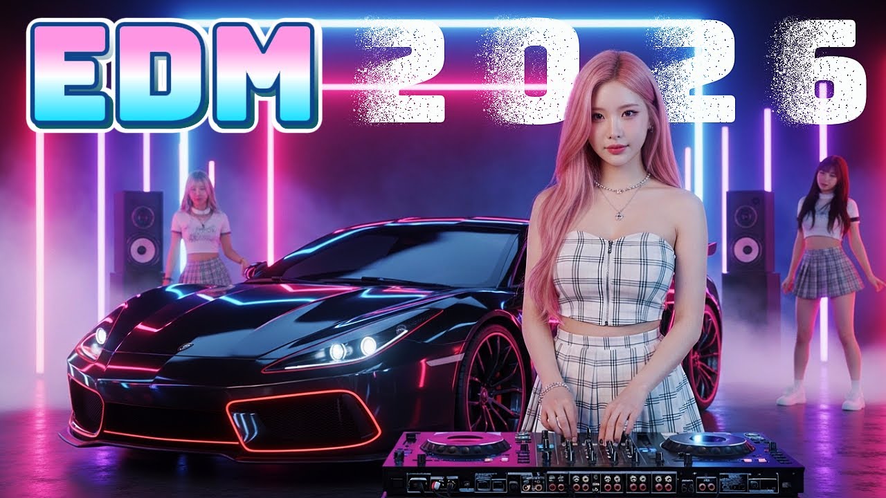 💃 EDM Club Banger Mix 2025, Korean DJ Beautiful Girl Remix in Party Night  Bass Boosted 🎧💥