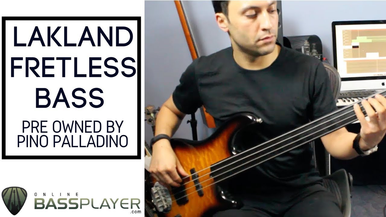Ex Pino Palladino Lakland Fretless Bass Guitar