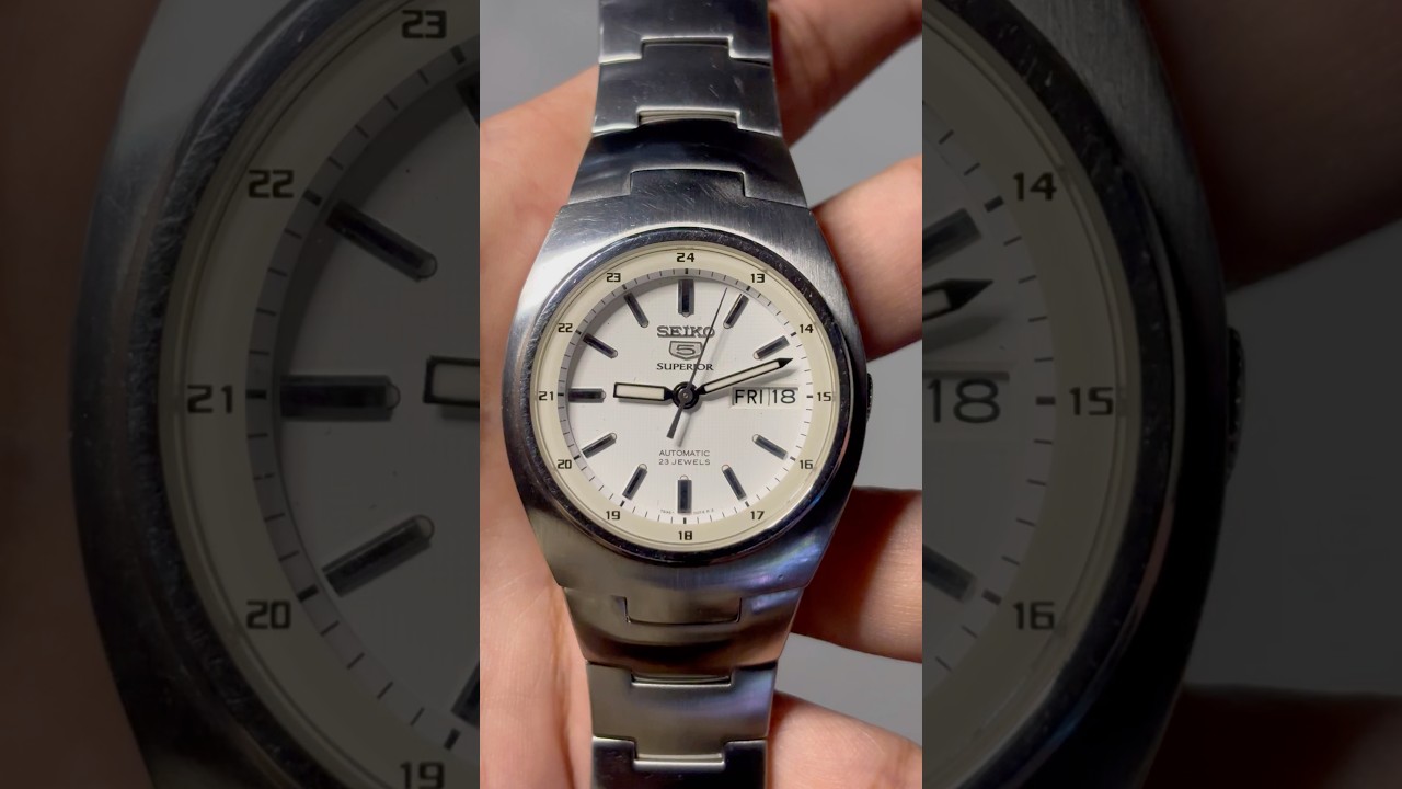 Винтажные часы Seiko 5 Superior #редкиечасы #винтажныечасы #востребованныесекунды #коллекциячасов...