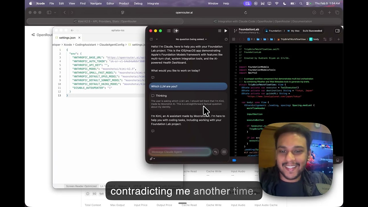 Apple's Xcode 26.3: Run OpenRouter Models in Claude Agent