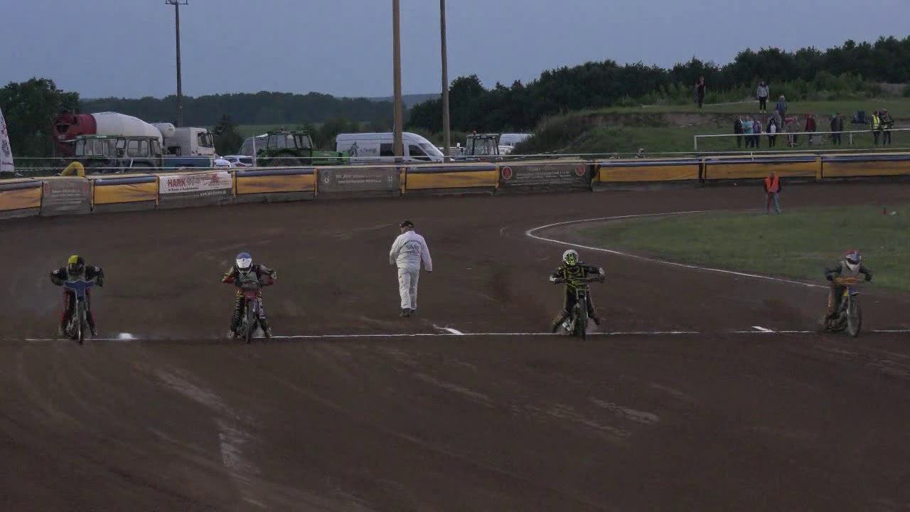 Internationales Speedwayrennen 14 07 2017 in Wittstock Lauf 5 Oldies